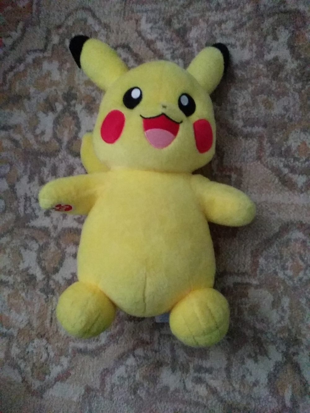 Build A Bear Pokemon PIKACHU 17" Plush BAB 2016 Stuffed Animal
